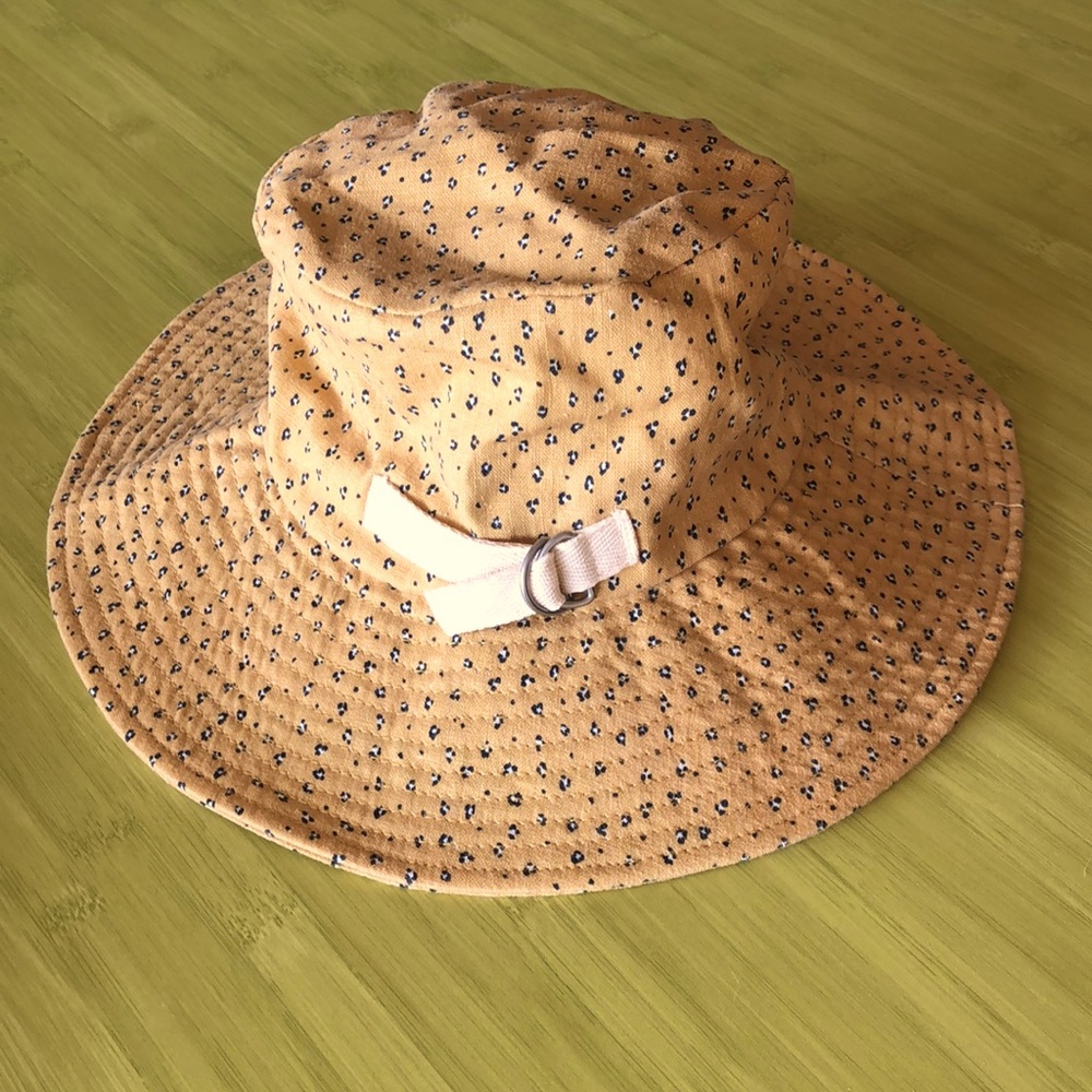 Madewell packable roll up sun hat bronzed lichen